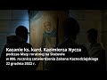 kard. Kazimierz Nycz - homilia podczas rorat w 806. rocznicę istnienia dominikanów 22.12.2022