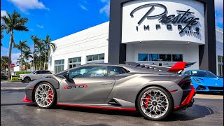 Lamborghini Huracan STO VS Huracan STO Choose One Angry BULL at Lamborghini Miami