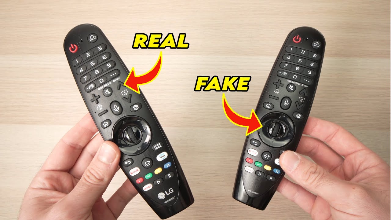 LG Magic Remote: Real vs Fake - How to Spot the Difference 