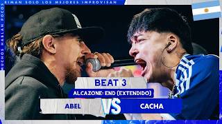 ABEL vs CACHA || BEAT 3 || ALCAZONE: END (EXTENDIDO) | Red Bull Argentina 2026
