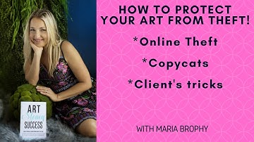 How to protect your Artwork from Theft - Instagram LIVE Video Replay