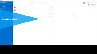 MiCollab: Chat: MiVoice Business