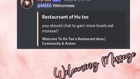🍰 How to do welcome message on Bot designer for discord