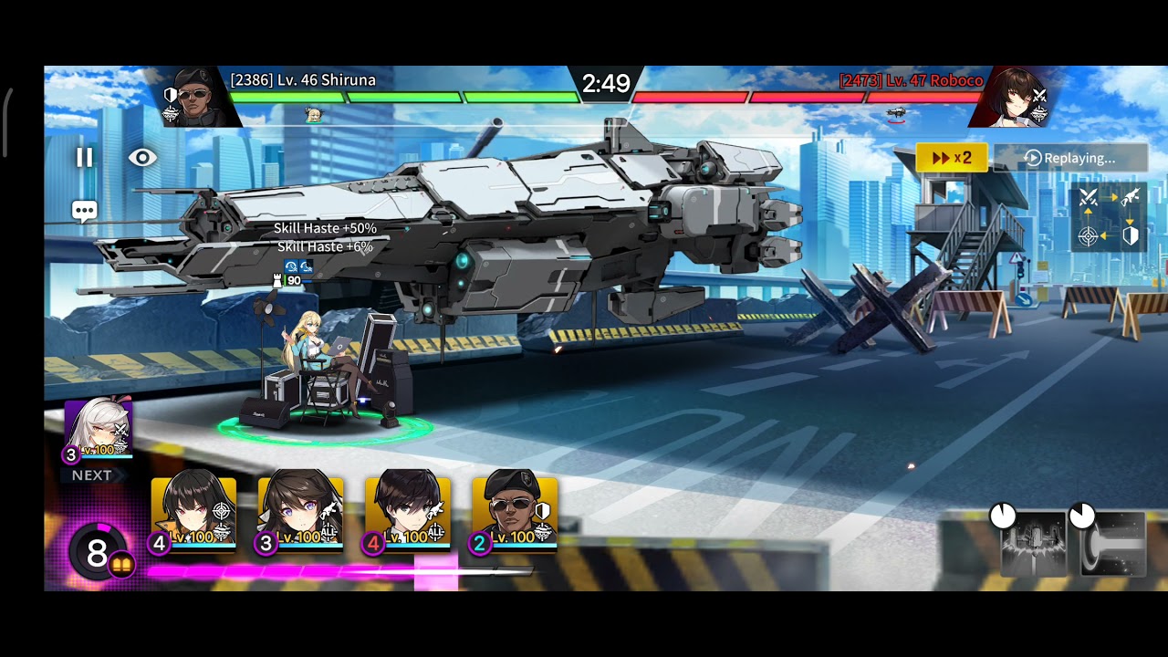 COUNTER:SIDE [Dominic in PvP]