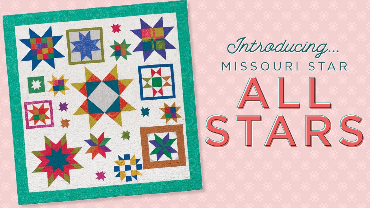 Make an easy Hunter's Star Quilt with Jenny Doan of Missouri Star