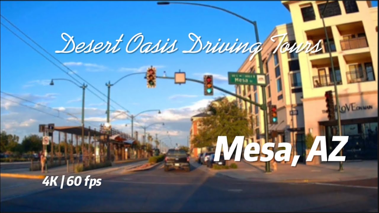 4K Roadscapes: Driving Tour | Mesa, AZ - YouTube