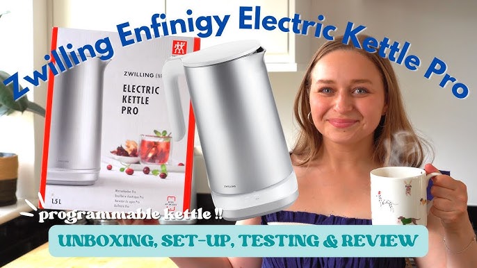 ZWILLING ENFINIGY – How-to video Electric Kettle Pro 