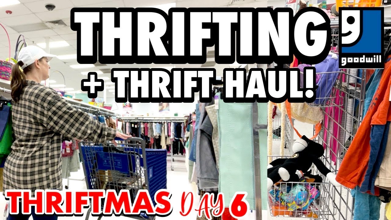 FINALLY FOUND ONE THRIFTING IN GOODWILL + STYLED THRIFT HAUL * HOME ...