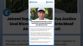 Jokowi Sepakat Restorative Justice Usai Rismon Sianipar Minta Maaf Akui Ijazahnya Asli