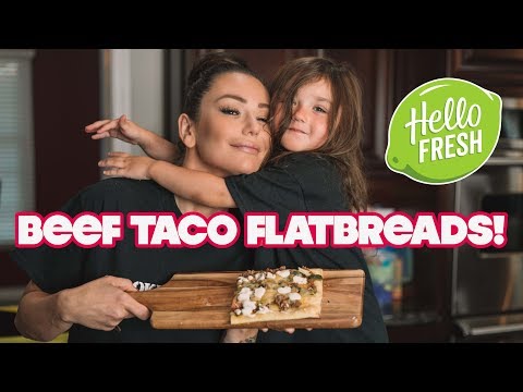 JWOWW & Meilani Make Flatbread Beef Tacos!