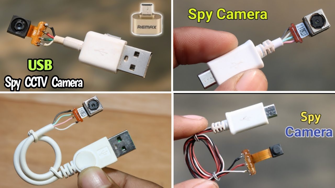 4 Amazing Spy Camera Make - Using Old Mobile Camera || DIY Spy Camera -  YouTube