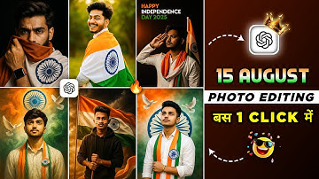 Trending 15 August Photo Editing In ChatGPT | Chatgpt Independence Day Photo Editing