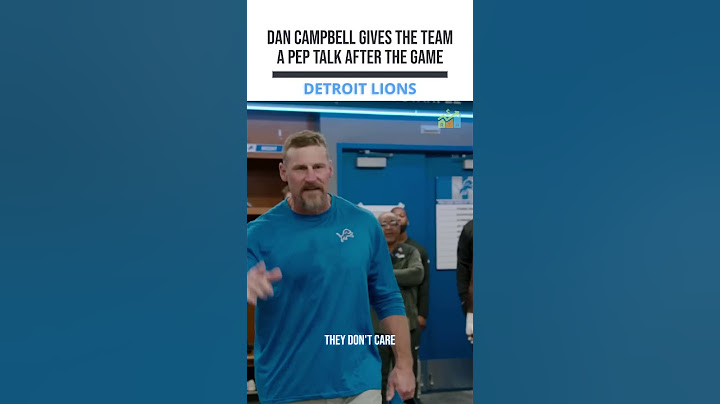 THIS SPEECH JUST MOTIVATED TF OUT OF ME! 😤 #detroitlions #dancampbell #nflfootball