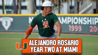 Alejandro Rosario, Pitcher, Miami Hurricanes (Florida) - NIL