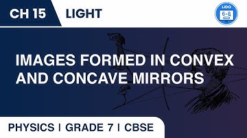 Images Formed in Convex and Concave Mirrors | Light | Class 7 Physics Chapter 15