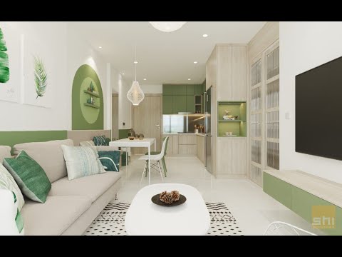 Video Thiết kế và thi công nội thất căn hộ 2PN toà nhà S2... - youtube