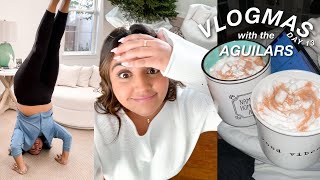 went to a yoga class with mom and … | vlogmas day 13 | the Aguilars