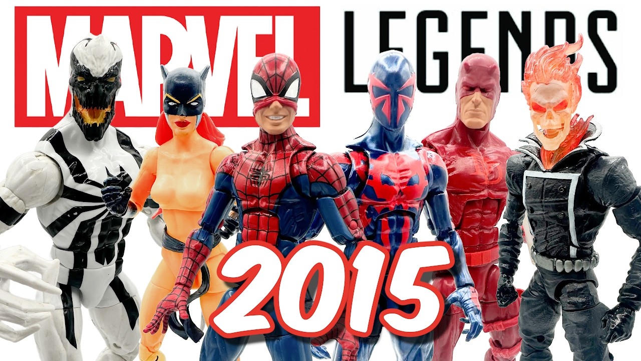 COMPLETE MARVEL LEGENDS HISTORY - Part VIII - 2015!!! - YouTube