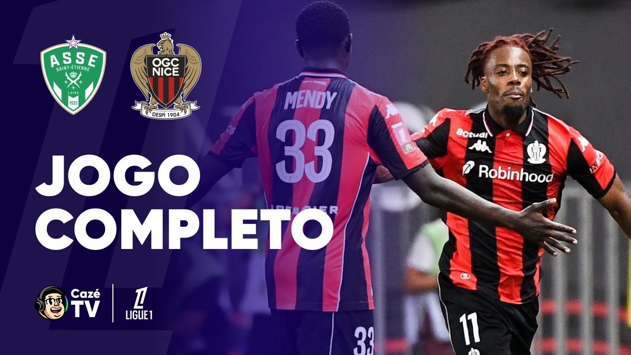 JOGO COMPLETO: NICE X SAINT-ÉTIENNE | LIGUE 1 2025/2026 | PLAYOFFS
