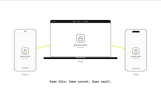 Maicro Vault — your passwords, your file, your cloud (36s explainer)
