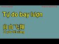 Karaoke Nữ 自由飞翔 Tự Do Bay Lượn Zi You Fei Xiang 伴奏 凤凰传奇 
