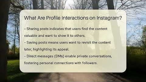 What Are Profile Interactions on Instagram? - Everyday-Networking
