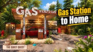 Ruined Gas Station to Cozy Home | House Flipper 2 screenshot 5