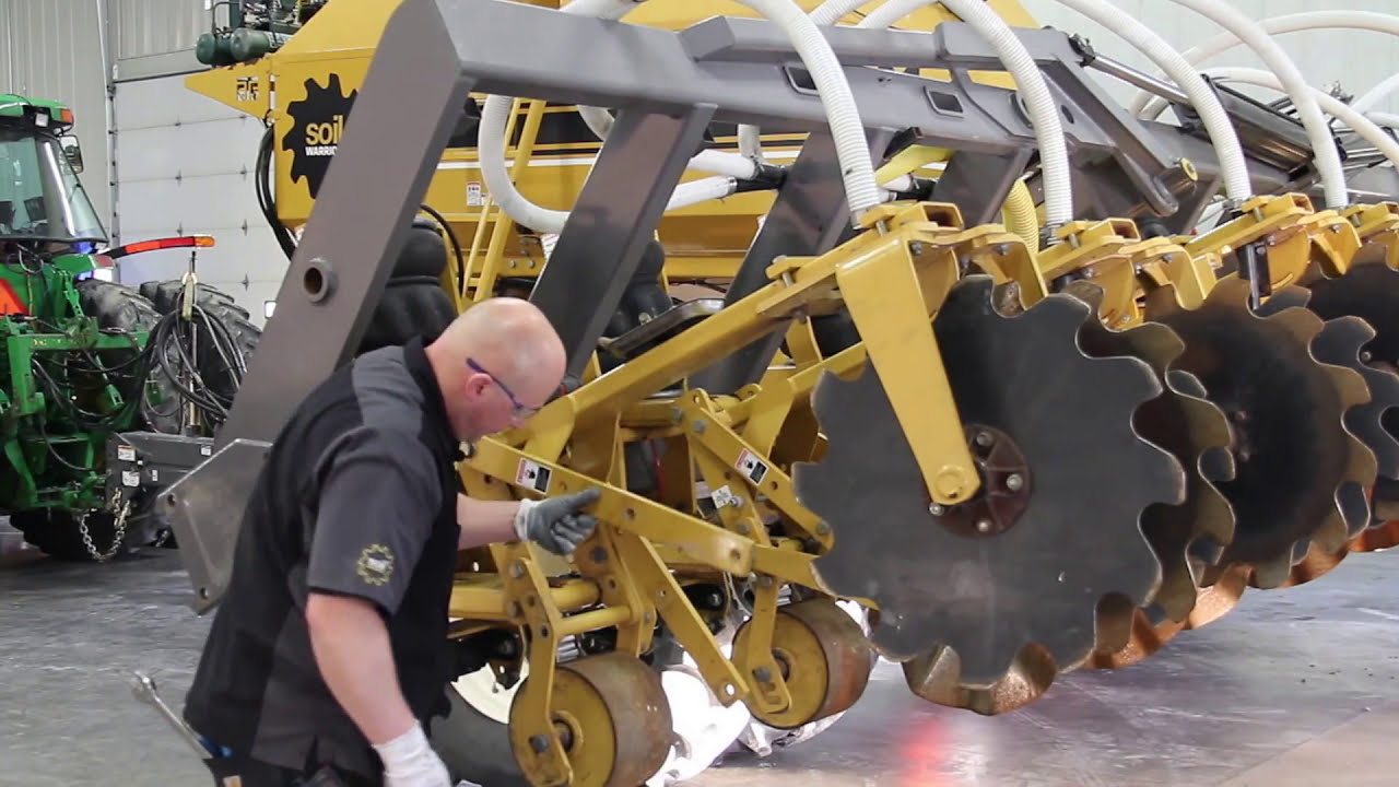 How to Convert the SoilWarrior from Shallow to Deep Tillage