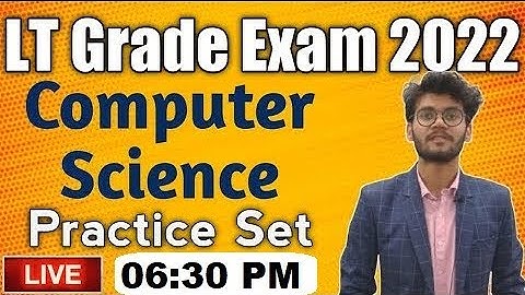 LT GARDE COMPUTER SCIENCE | PRACTICE SET - 05 | lt grade computer science classes | PRACTICE SET