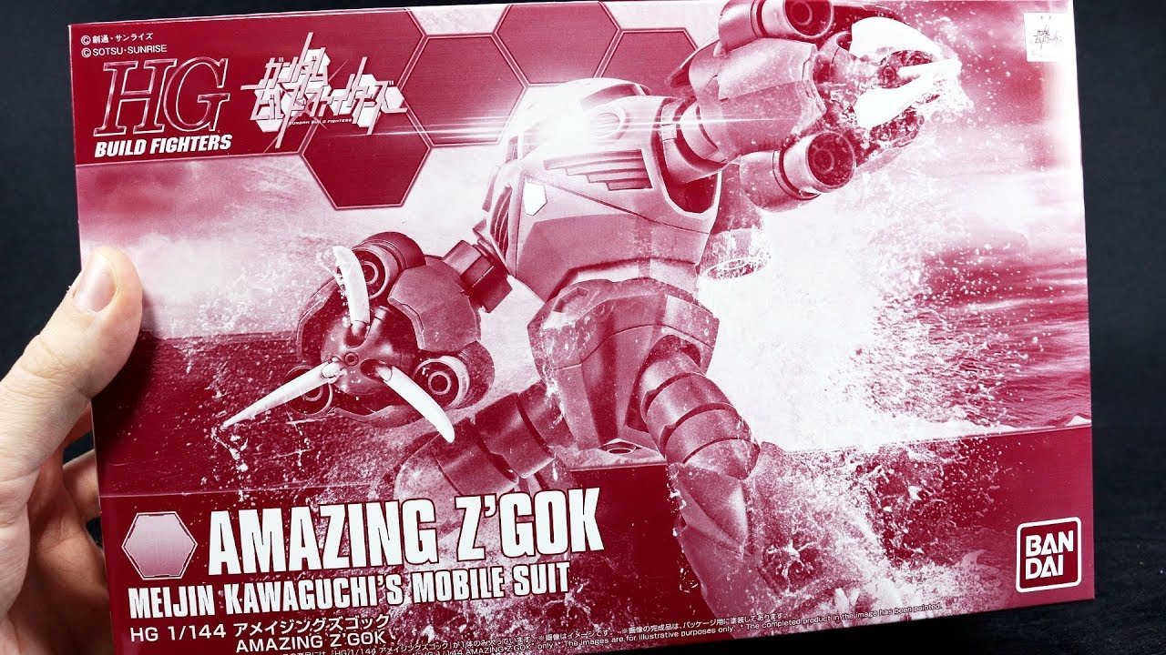 1441 - HGBF Amazing Z'Gok UNBOXING - YouTube