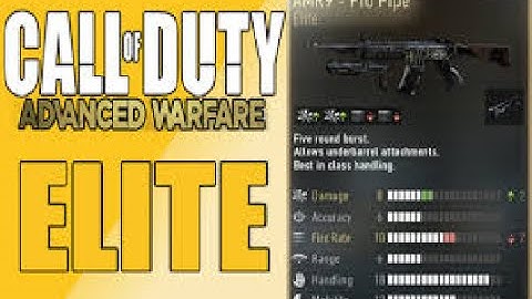 CoD Advanced Warfare Best class setup AMR9