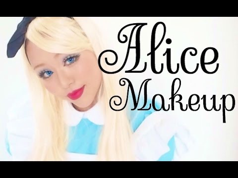 不思議の国のアリスメイク Alice In Wonderland Makeup Youtube