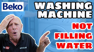Washing Machine not Filling with water. How to diagnose the problem & test valves pressure switche