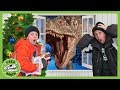 Dinosaurs in a Christmas Story! Life Size Dinosaur Showdown & Baby T-Rex Holiday Adventure for Kids