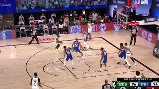 Kemba Walker Makes Clutch Shot to Put the Game Away | NBA Playoffs 2020 | 76ers vs Celtics