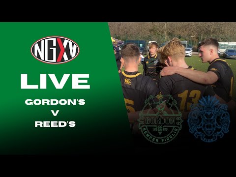 LIVE RUGBY: GORDON'S v REED'S | NEXTGENXV SPRING LEAGUE