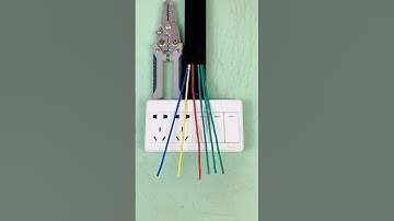 #plumber #switch and socket wiring #electrician knowledge sharing