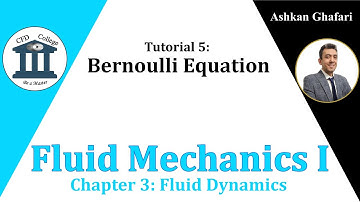 Tutorial 5 | Fluid Mechanics Bernoulli Equation Problems | Chapter 3 Fluid Dynamics