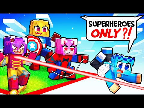 Locked on ONE SUPERHERO Chunk With MY CRAZY FANGIRLS!
