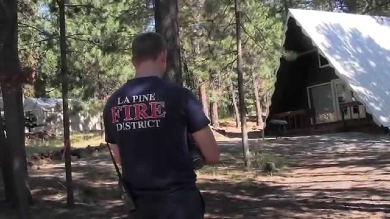 La Pine firefighter checks wildfire readiness of homes YouTube