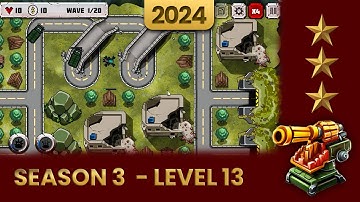 Battle Strategy: Tower Defense - Season 3 Level 13 (2024 Update) Walkthrough