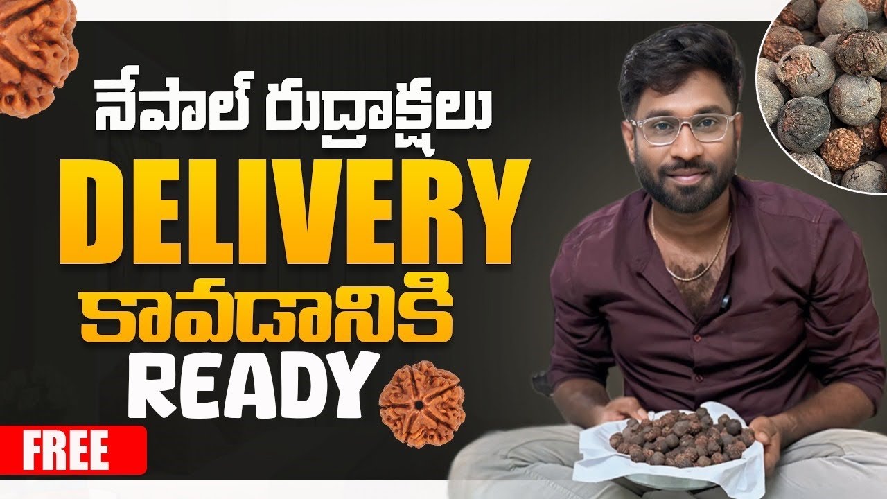 నేపాల్ నుండి అసలు రుద్రాక్షలు..|| Sending Original Rudraksha to Subscribers || INDIA TRAVEL EATS