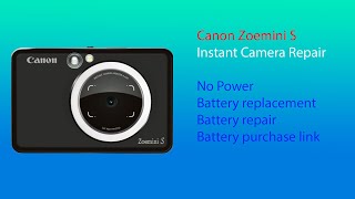 Canon Zoemini S Instant Camera Printer Repair.تصليح كانون زوميني