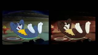 Tom and Jerry - Nit Witty Kitty (1951 vs. 1965 Comparison)
