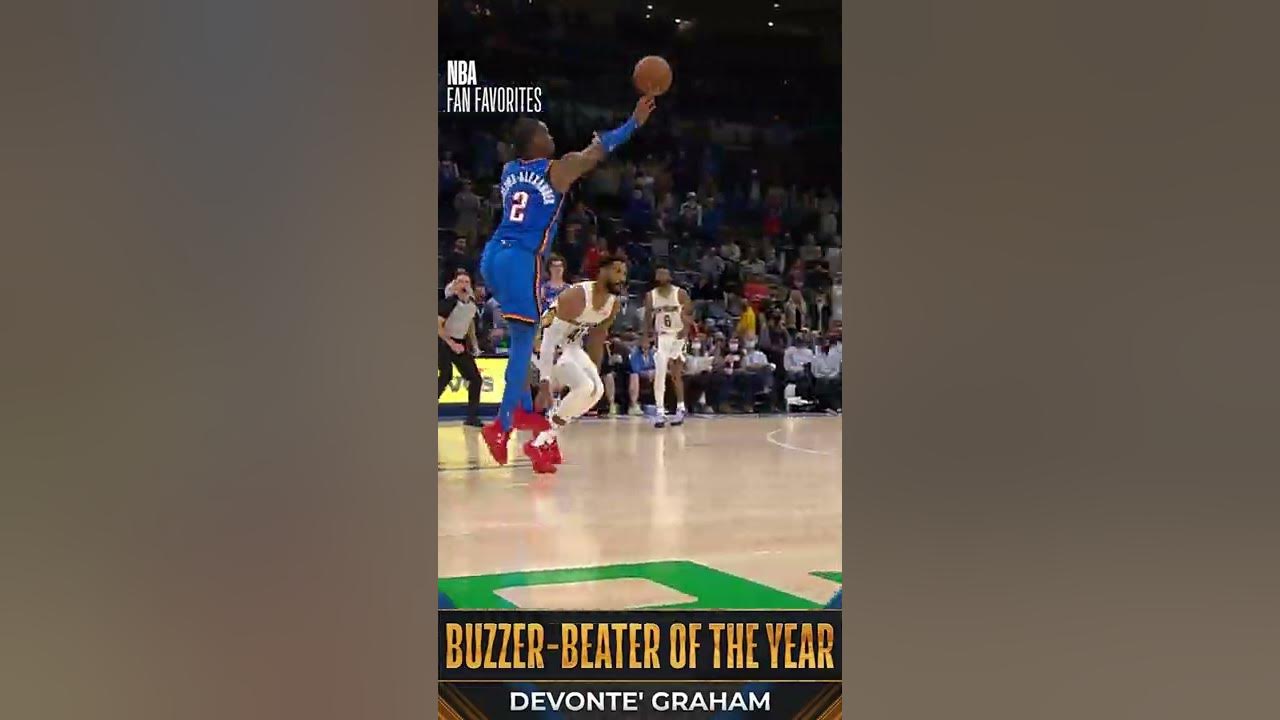 BUZZER-BEATER OF THE YEAR  2022 #NBAFanFavorites 