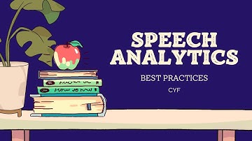 15 Best Practices for Speech Analytics