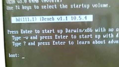 Problem installing Mac Os X Leopard, boot problem