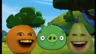 Angry Birds Meets Annoying Orange 2D Animation Ss Funvideotv - Style-