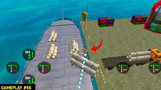 Truck to Port & Crane Ship Loading Challenge Gameplay 🚛⚓  screenshot 5
