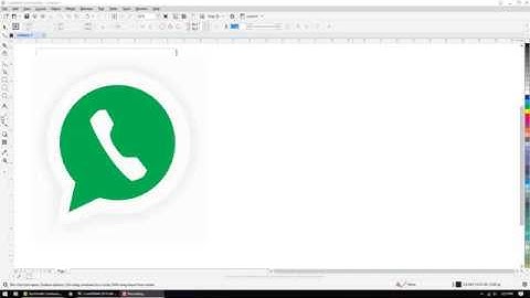 Whatsapp Logo Design in CorelDraw 2019 - Learn Logo Design in CorelDraw  - CorelDraw Tutorial Hindi